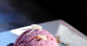 Vegan Blueberry Coconut Ice Cream