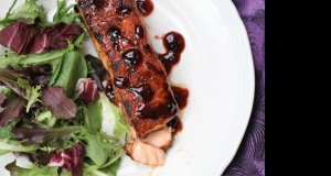 Blueberry-BBQ Salmon