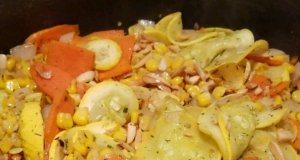 Sauteed Summer Squash with Almonds