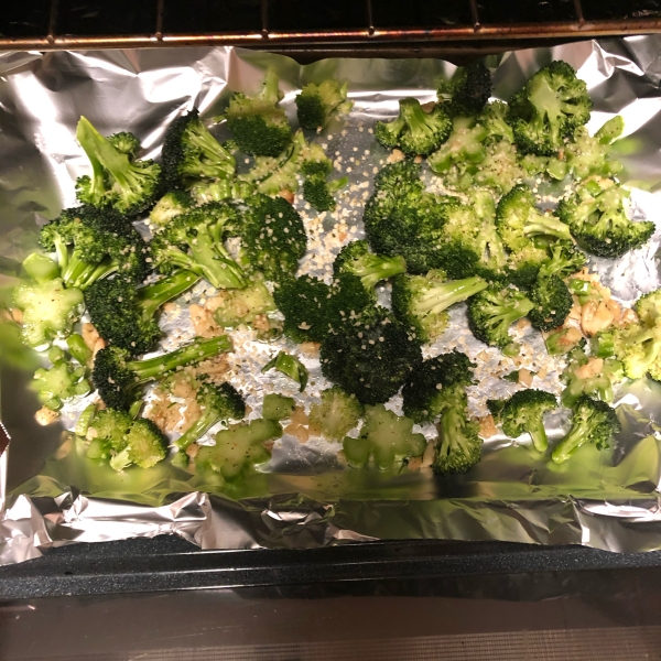 Roasted Garlic Lemon Broccoli