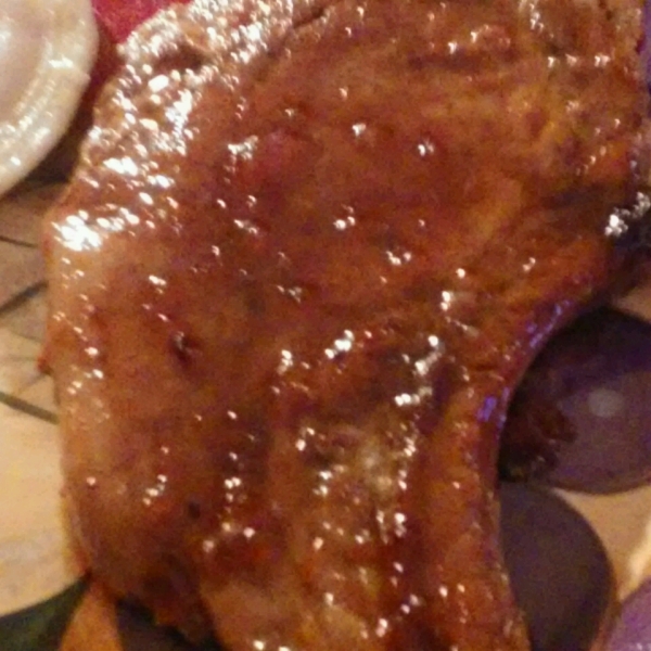 Apricot-Glazed Pork Chops