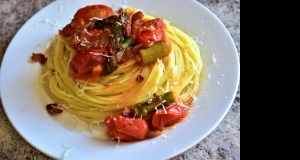 Bacon and Asparagus Pasta