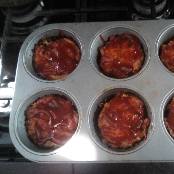 Turkey Veggie Meatloaf Cups