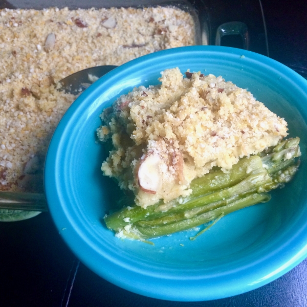 Gluten-Free, Dairy-Free Asparagus Casserole