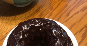 Buttermilk Chocolate Cake with Fudge Icing