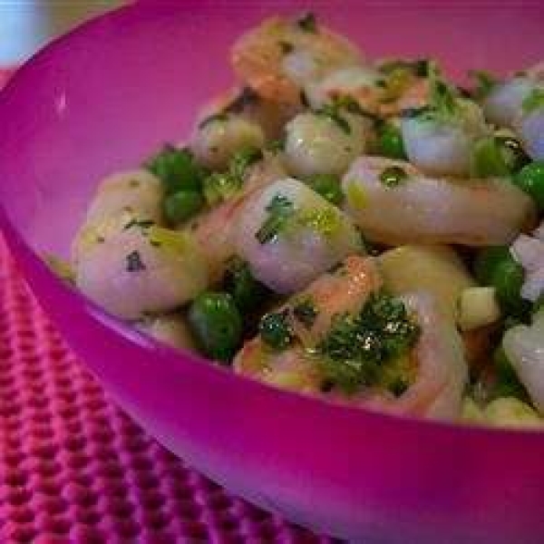 Italian Scallop and Shrimp Salad