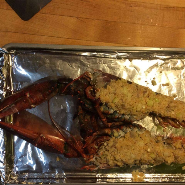 Stuffed Lobster for Two