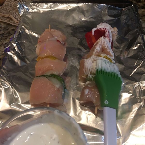 Marinated Greek Chicken Kabobs