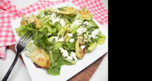 Roasted Artichoke Greek Salad
