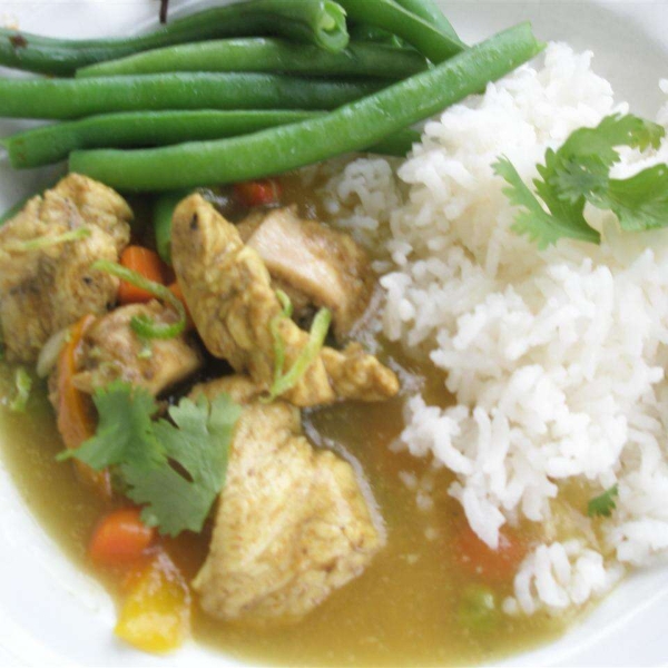 Evin's Indian Apricot Chicken