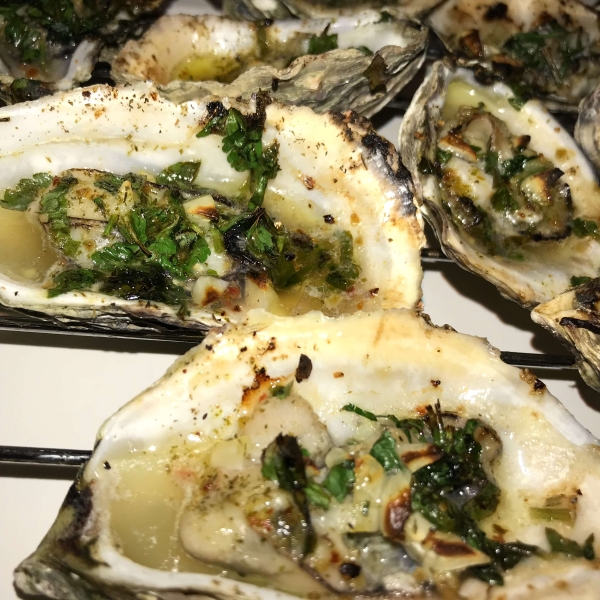 Char-grilled Oysters