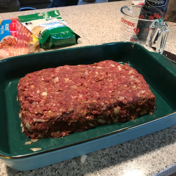 Big D's Mushroom and Cheese-Stuffed Venison Loaf