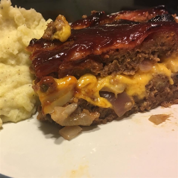 Big D's Mushroom and Cheese-Stuffed Venison Loaf