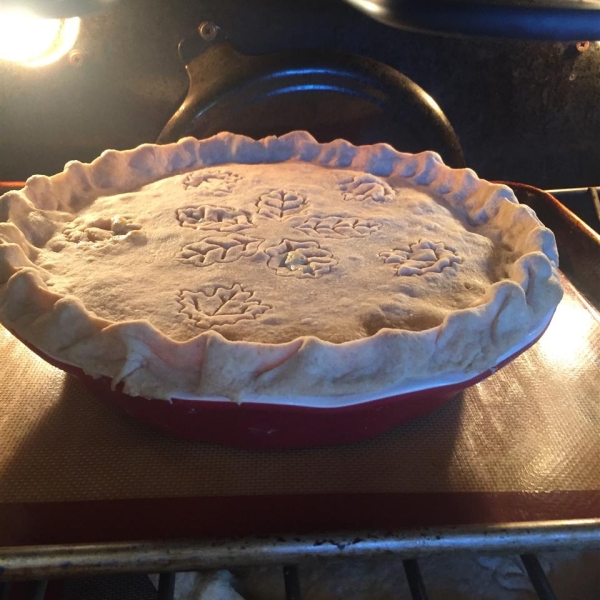 Rhubarb Custard Pie II