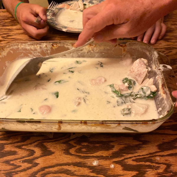 Spinach and Chicken Casserole