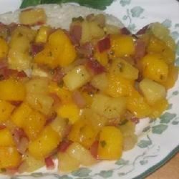 Warm Mango Salsa