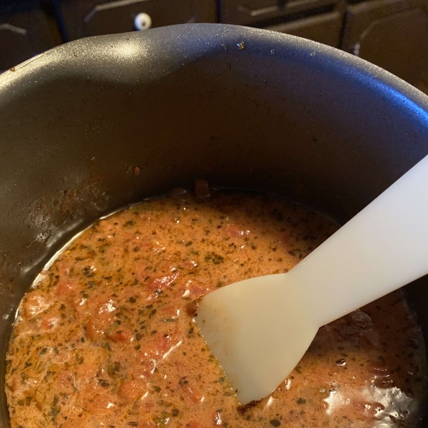 Tomato-Cream Sauce for Pasta