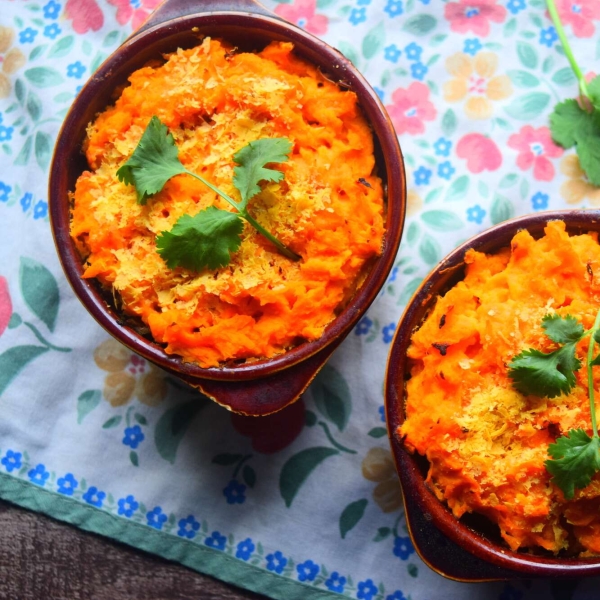 Vegan Shepherd's Pie with Sweet Potato