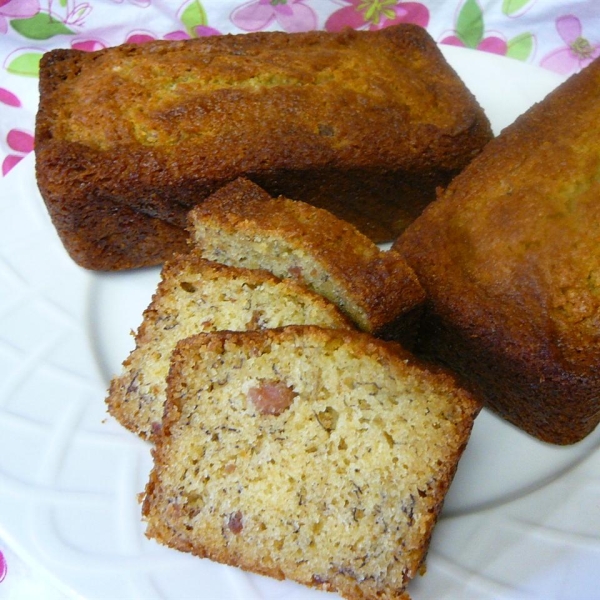 Whiskey and Bacon Banana Bread