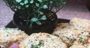 Keto Broccoli Cheddar Biscuits