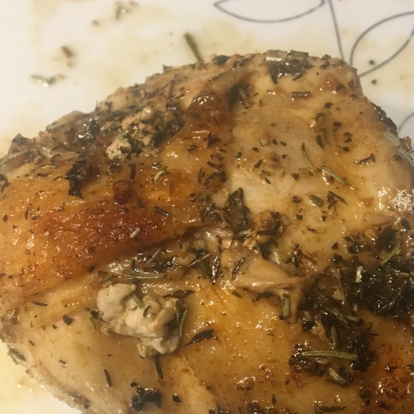 Chicken Breasts with Herb Basting Sauce