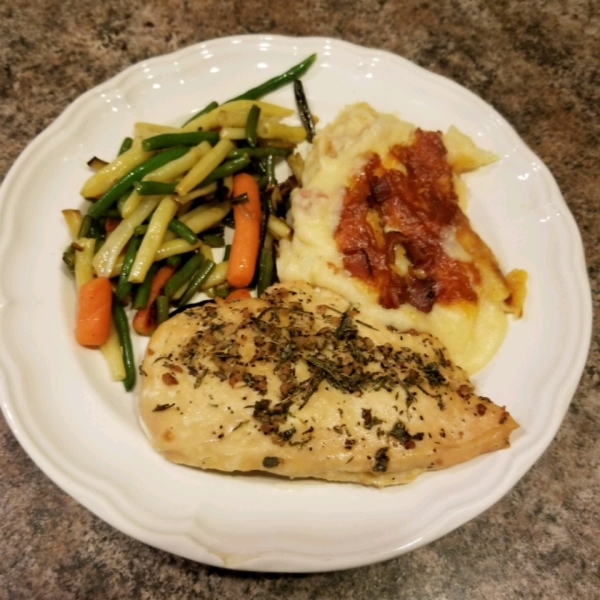 Chicken Breasts with Herb Basting Sauce
