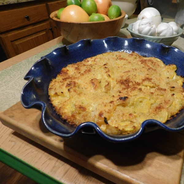 Summer Squash Gratin