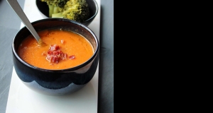 Roasted Carrot and Tahini Soup