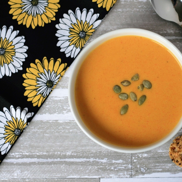 Roasted Carrot and Tahini Soup