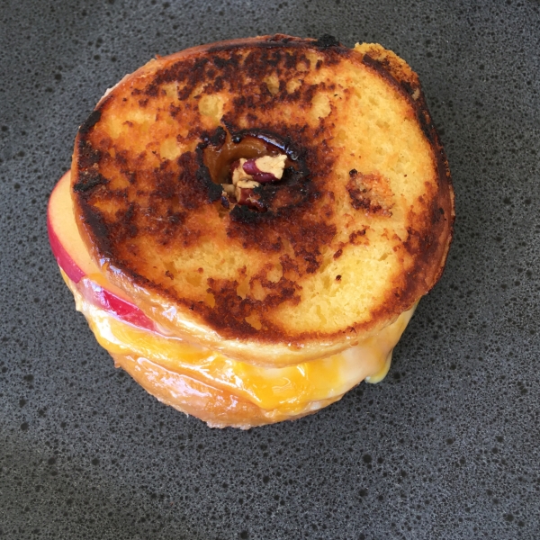 Doughnut Grilled Cheese Sandwich