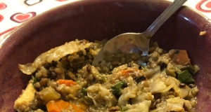 Split Pea Quinoa Soup