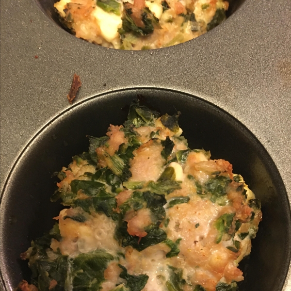 Baked Spinach, Feta, and Turkey Meatballs