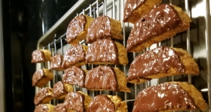 Chocolate Dipped Orange Biscotti