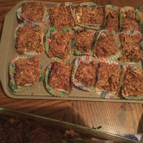 Quick Pecan Pie Bars