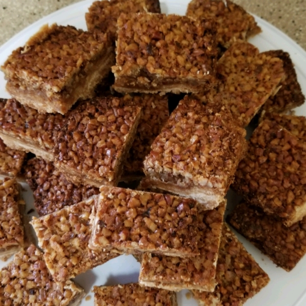 Quick Pecan Pie Bars