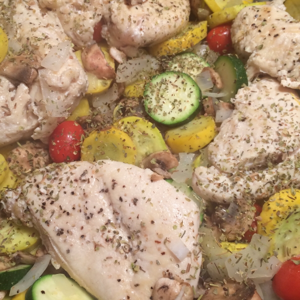 Chicken and Summer Squash