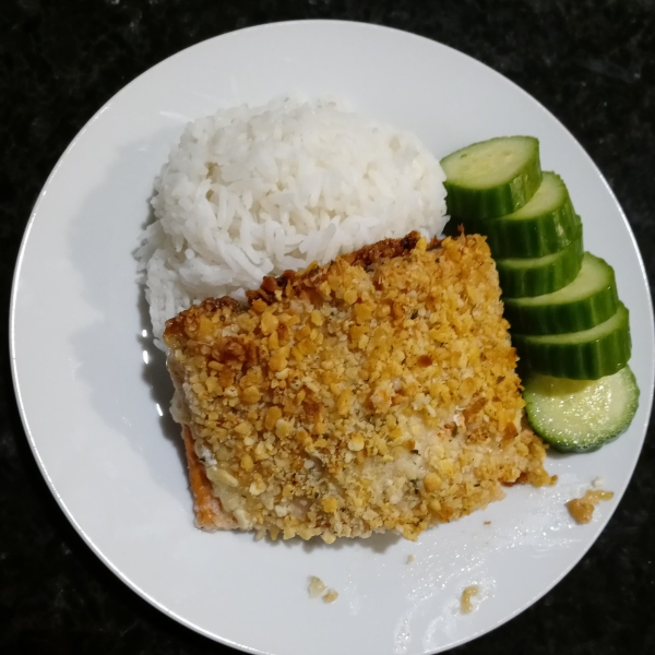 Oven-Fried Salmon