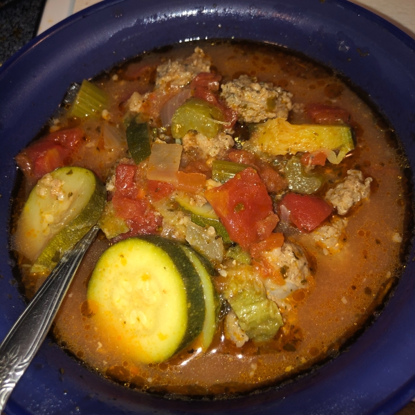 Sausage and Zucchini Soup