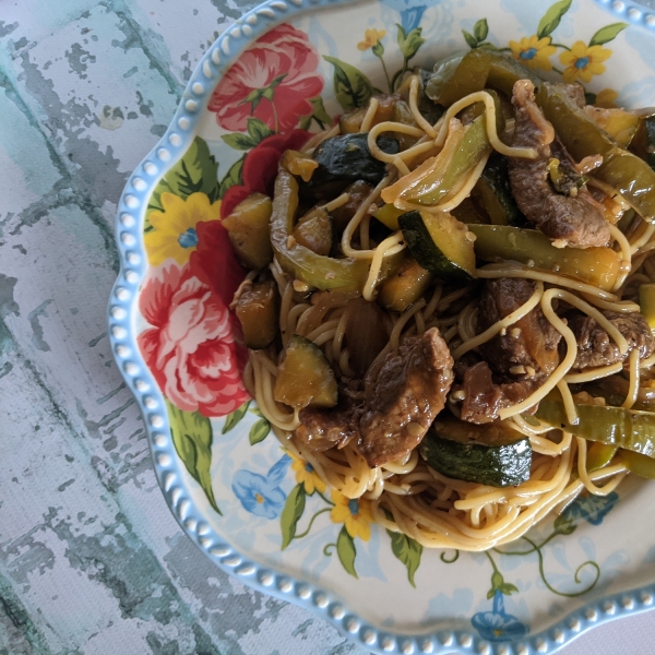 Beef Teriyaki Noodles