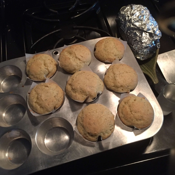 Babs' Lemon Poppy Seed Muffins