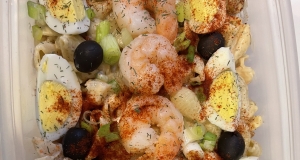 Shrimp and Pasta Shell Salad