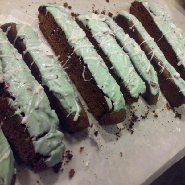 Shorecook's Chocolate Peppermint Biscotti