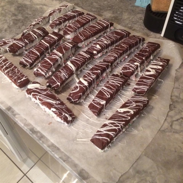 Shorecook's Chocolate Peppermint Biscotti