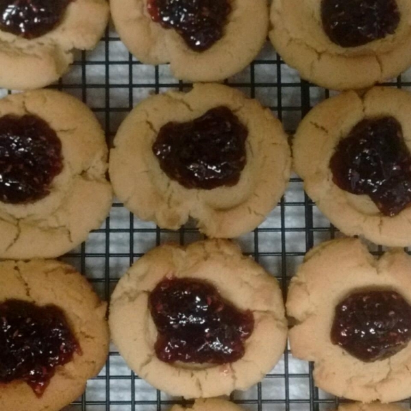 Peanut Butter and Jelly Cookies