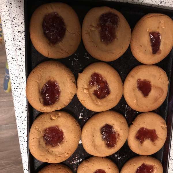 Peanut Butter and Jelly Cookies