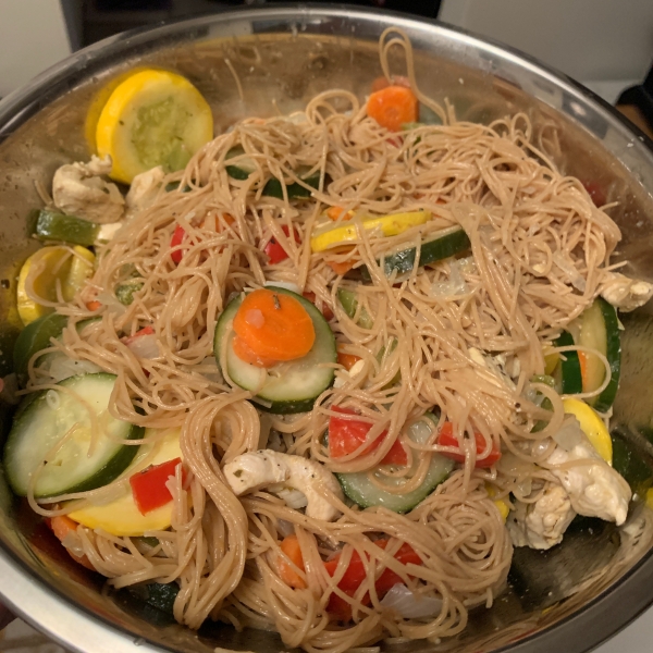 Linguini with Vegetables