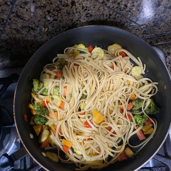Linguini with Vegetables