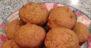 Pumpkin Wheat Honey Muffins