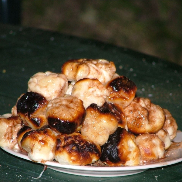 Sugared Campfire Donuts