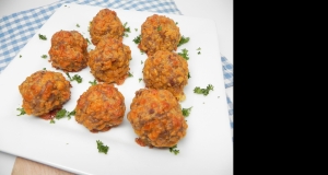 Sausage Balls with Flour